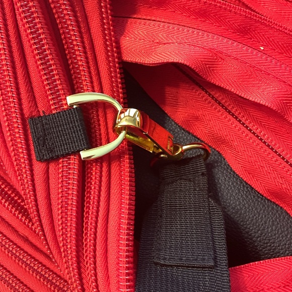 BAM Bags red zipper purse - Picture 8 of 11